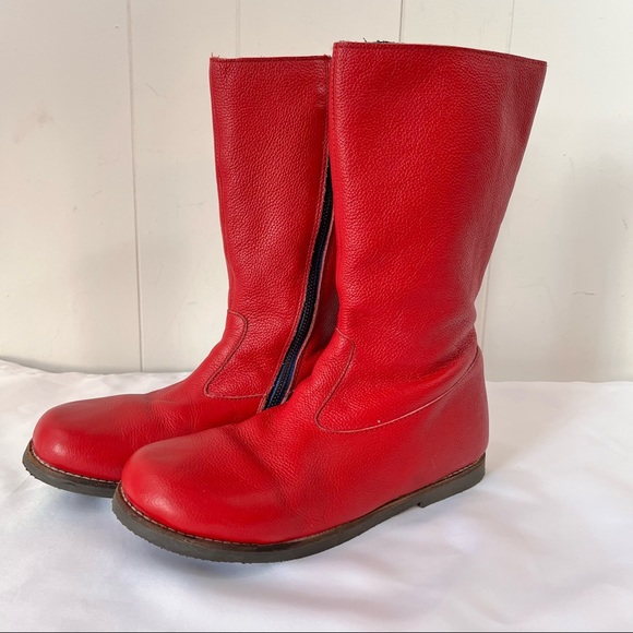 Mini Boden | Shoes | Boden Red Tall 